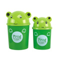 Green Frog Design Poubelle en plastique polyvalente (A11-5805)